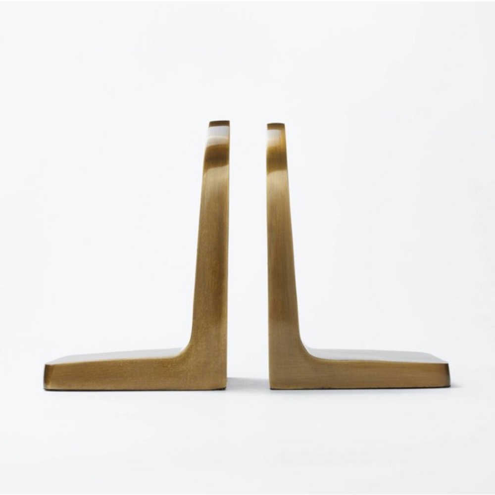 Brass Bookends
